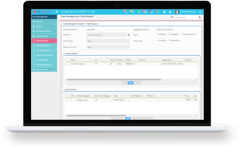 Travel Requests Management System