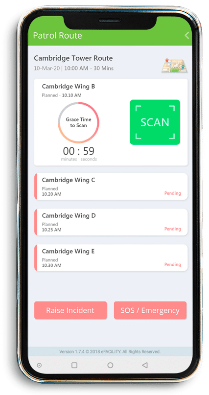Guard Patrol Mobile App