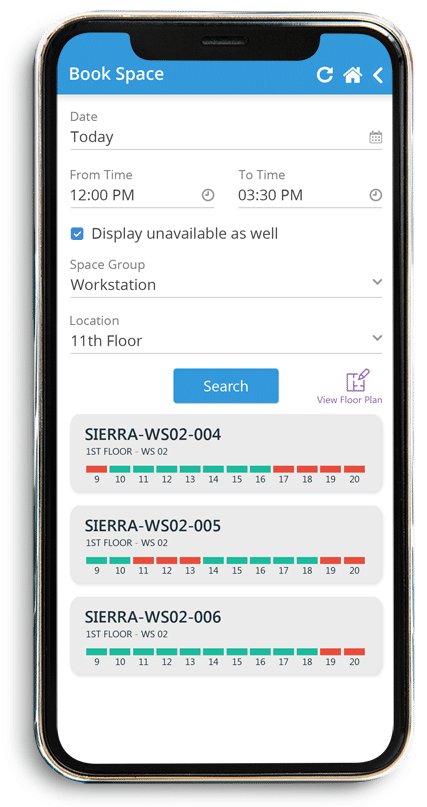 Workspace Booking App